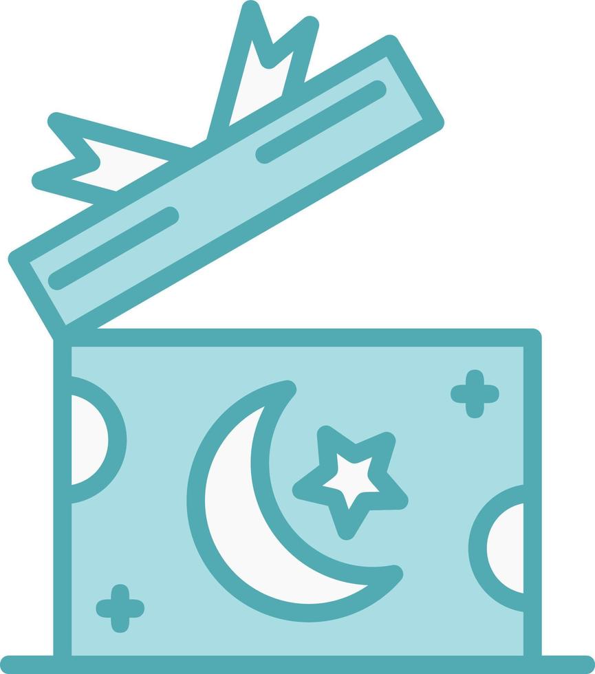 Open Gift Box Vector Icon