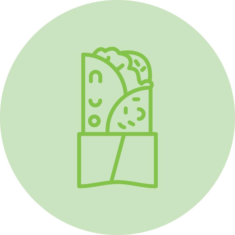 Doner Kebab Vector Icon