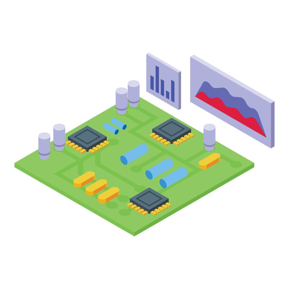 Trend technologies icon isometric vector. Future business vector