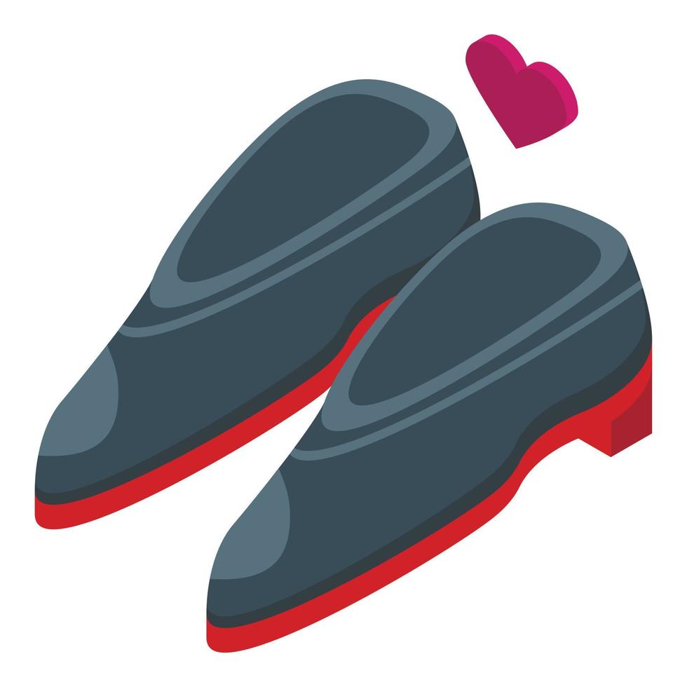 Trend like shoes icon isometric vector. Business future vector
