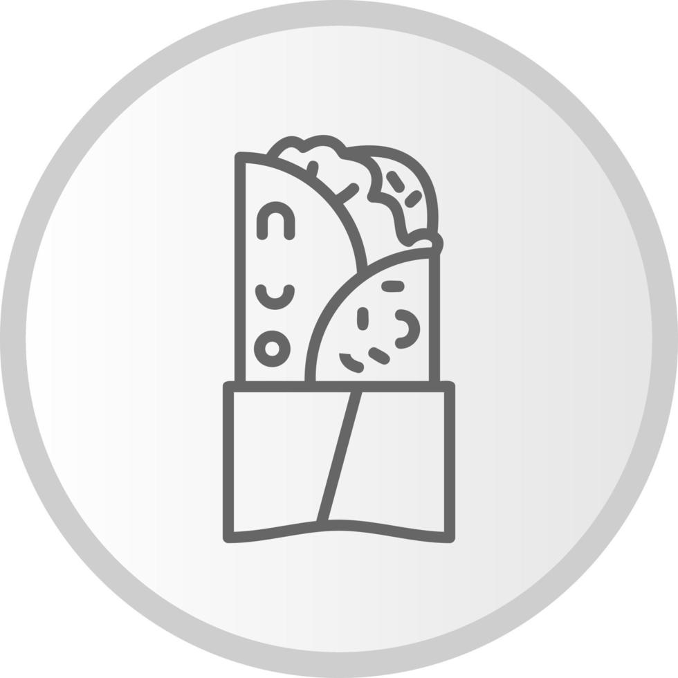 Doner Kebab Vector Icon