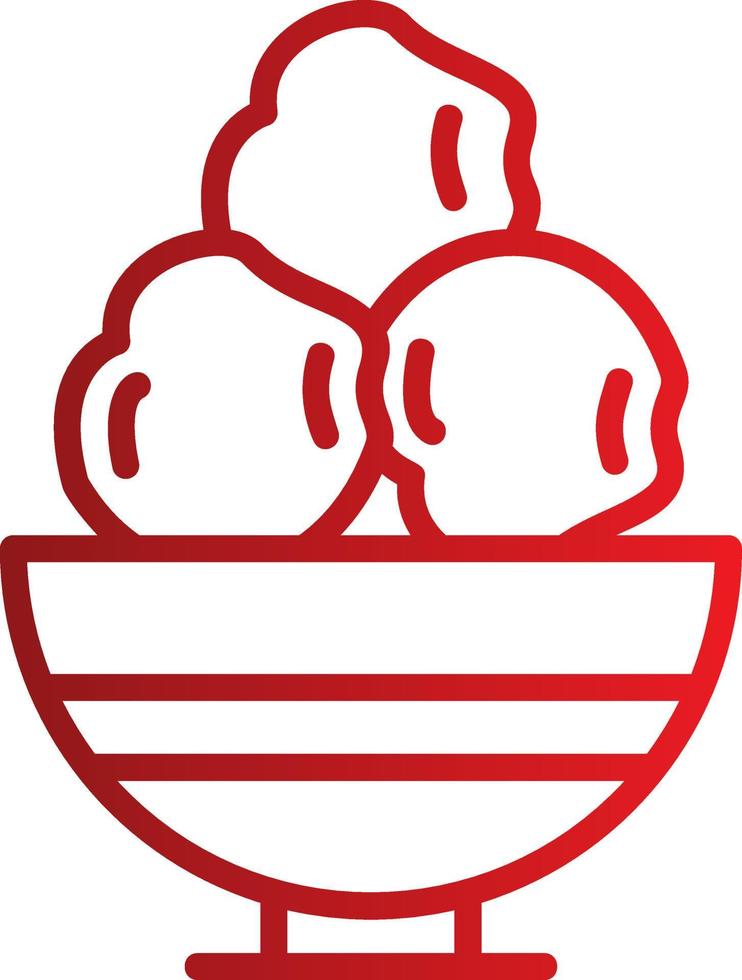 Meatball Vector Icon