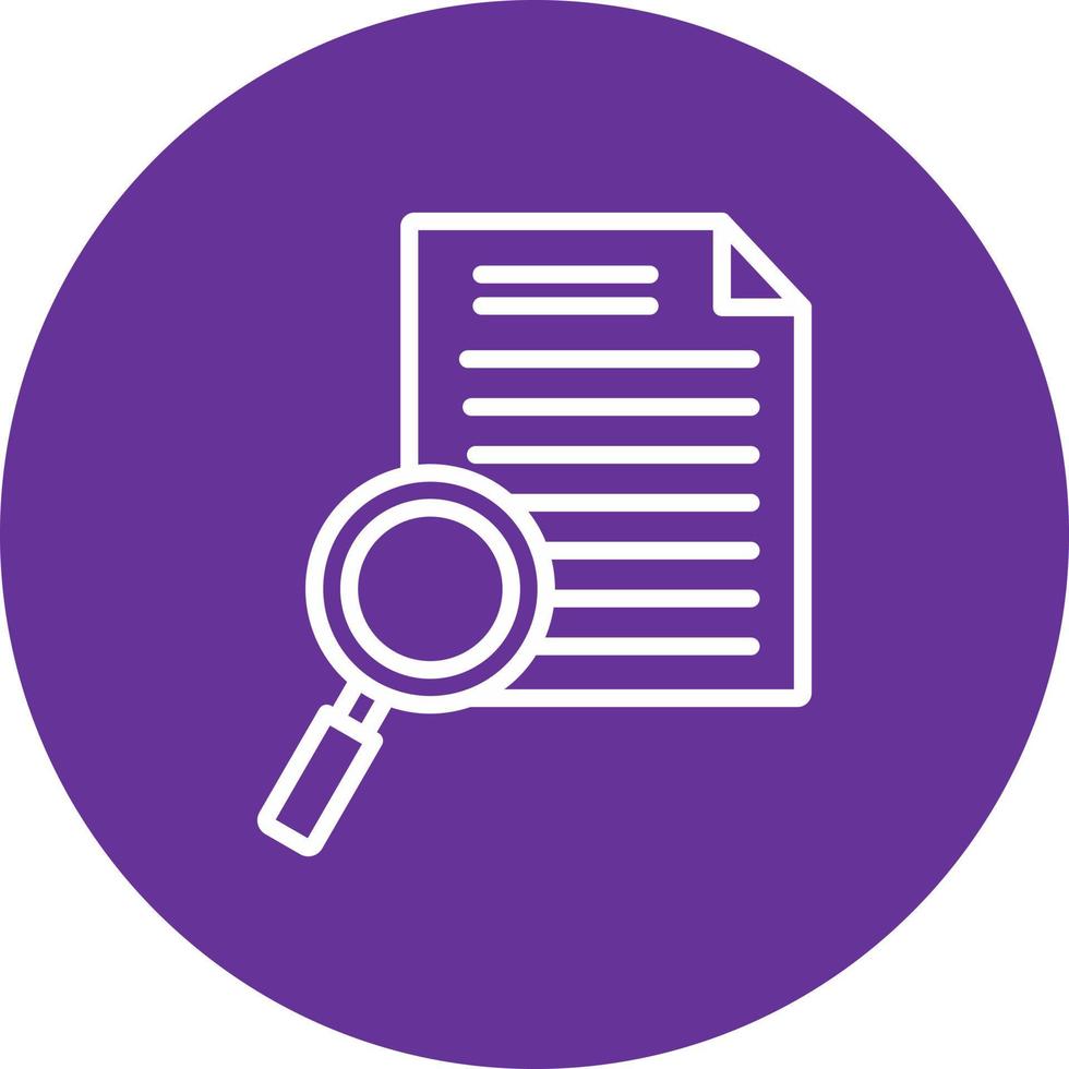 Finding Vector Icon