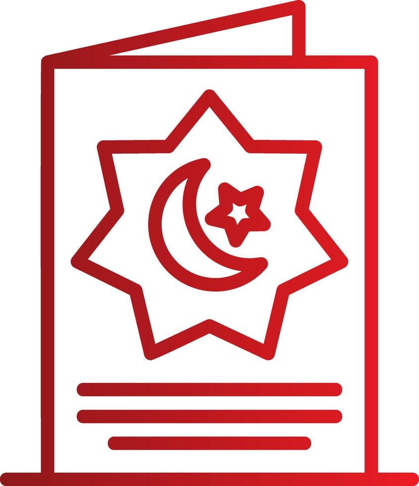 Greeting Card Vector Icon