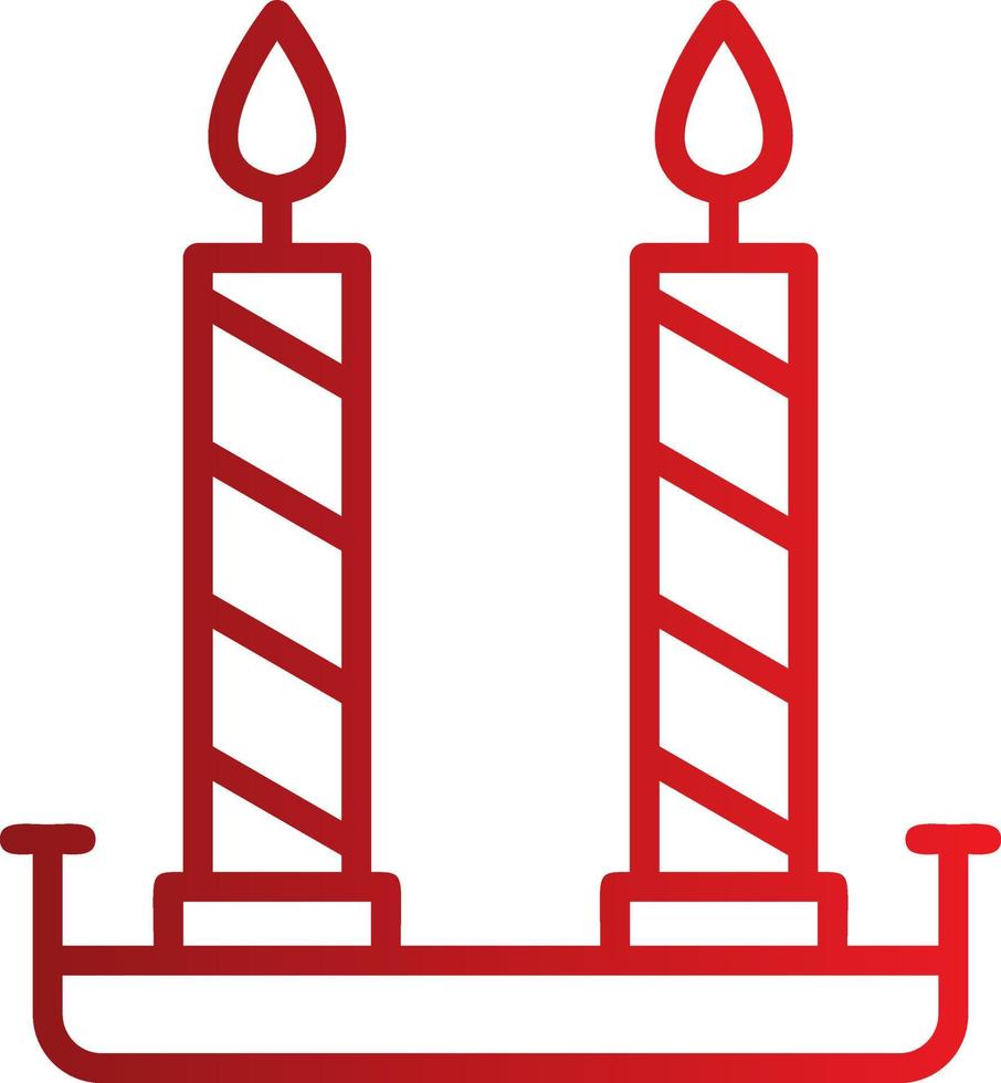 icono de vector de velas