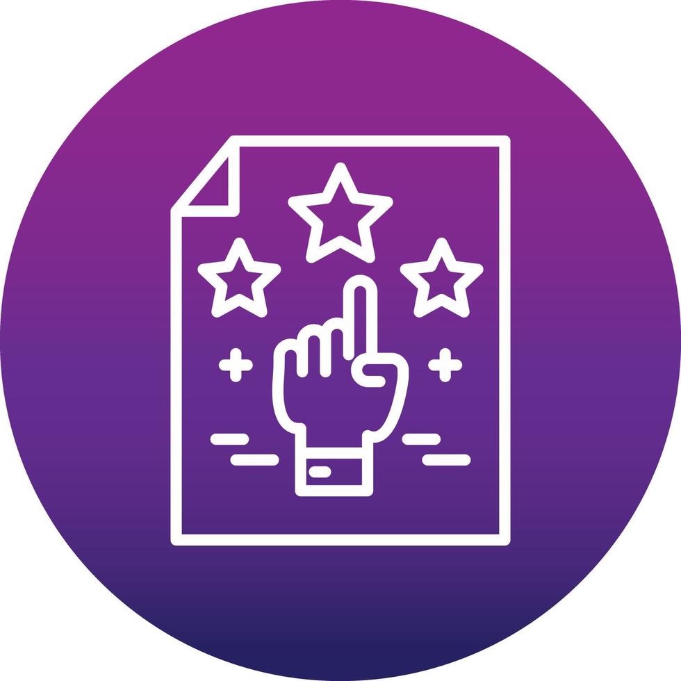 Reputation Vector Icon