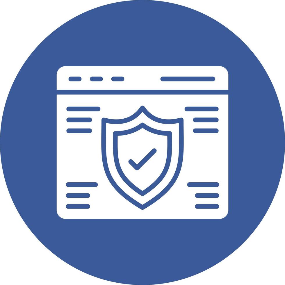 Internet Security Vector Icon