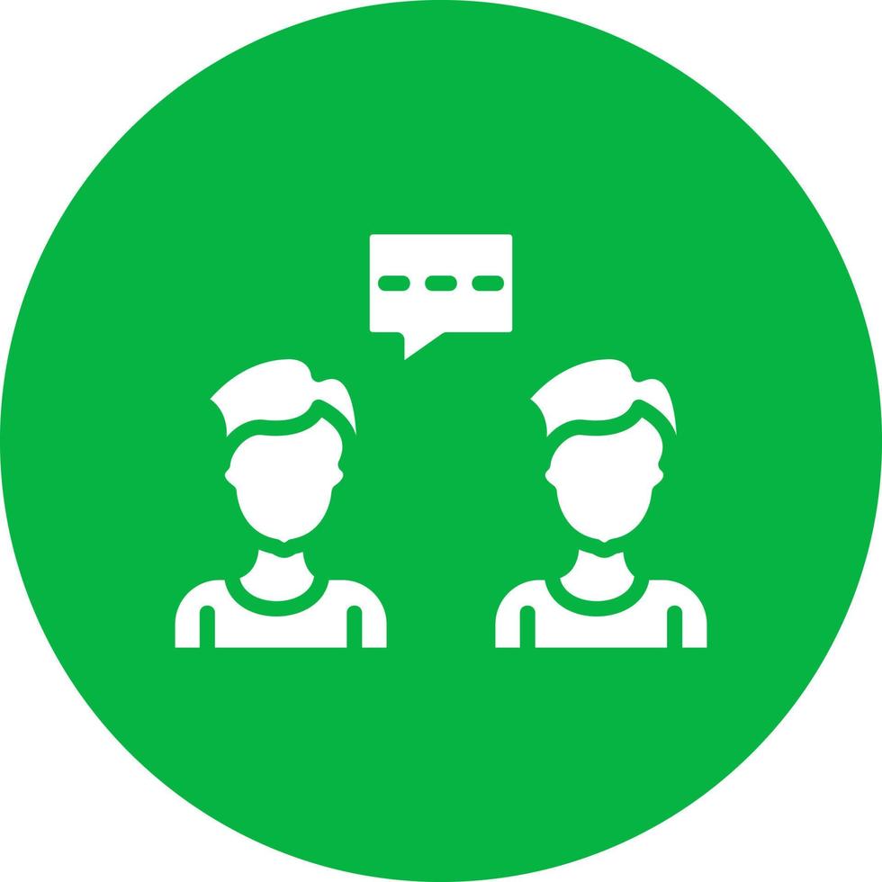 Conversation Vector Icon