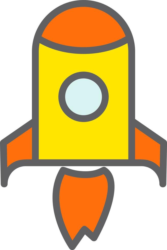 Rocket Vector Icon