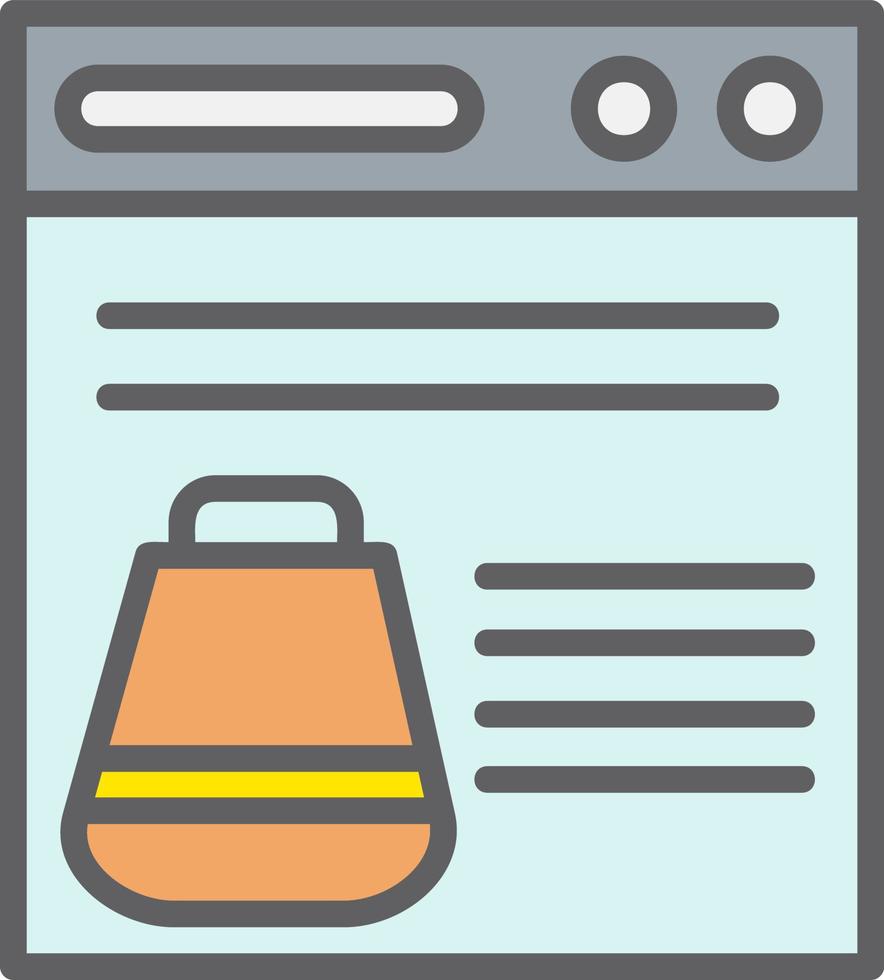 Webpage Vector Icon