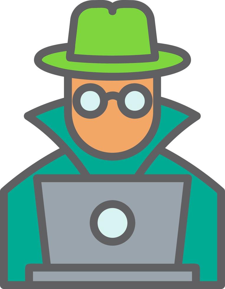 Hacker Vector Icon