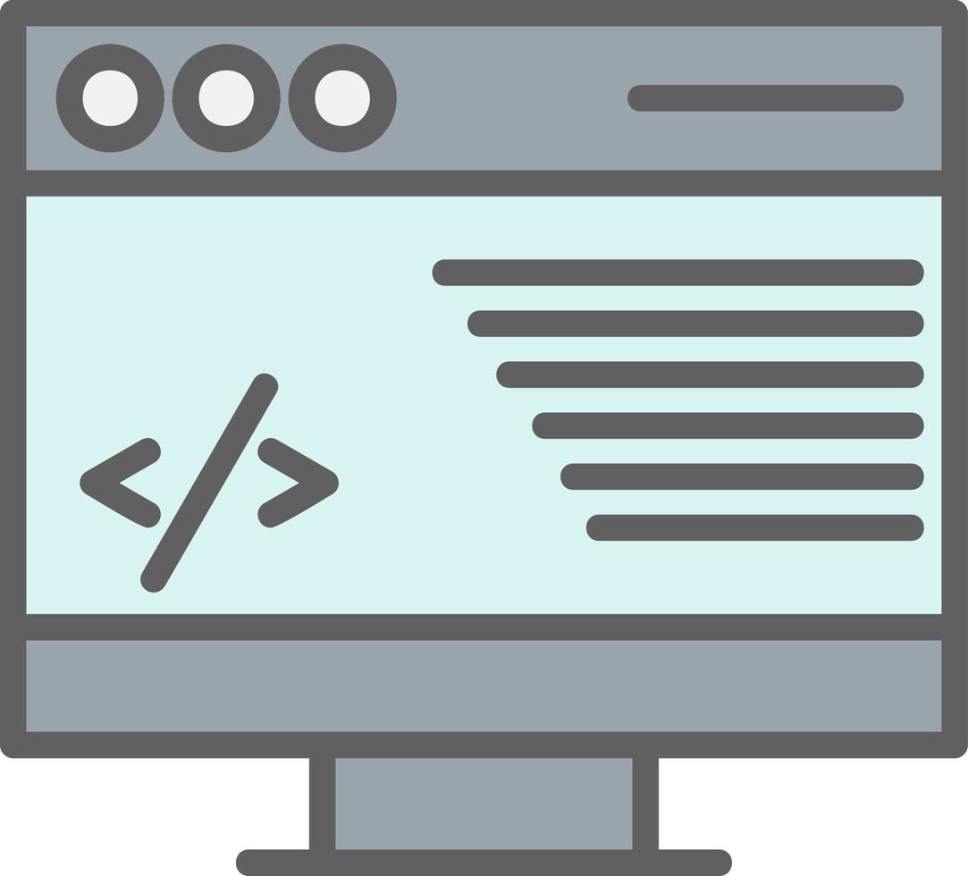Coding Vector Icon