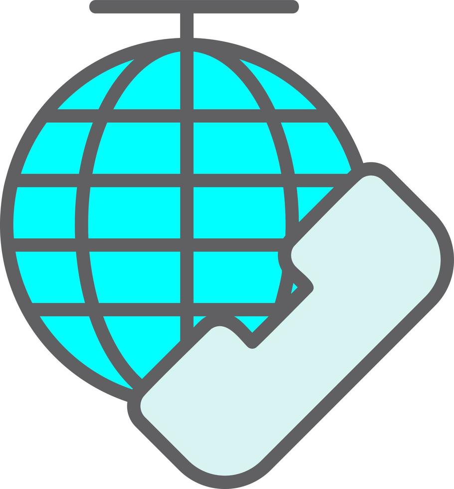 Global Services Vector Icon