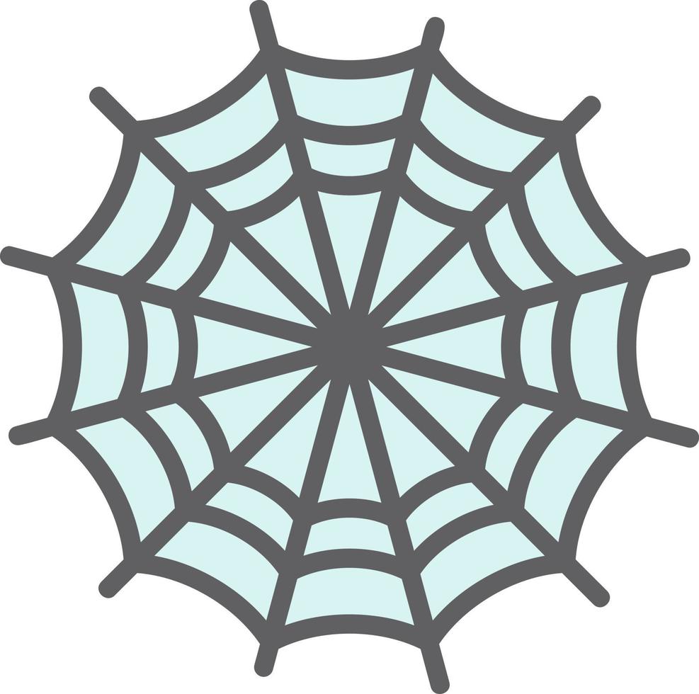 icono de vector de tela de araña