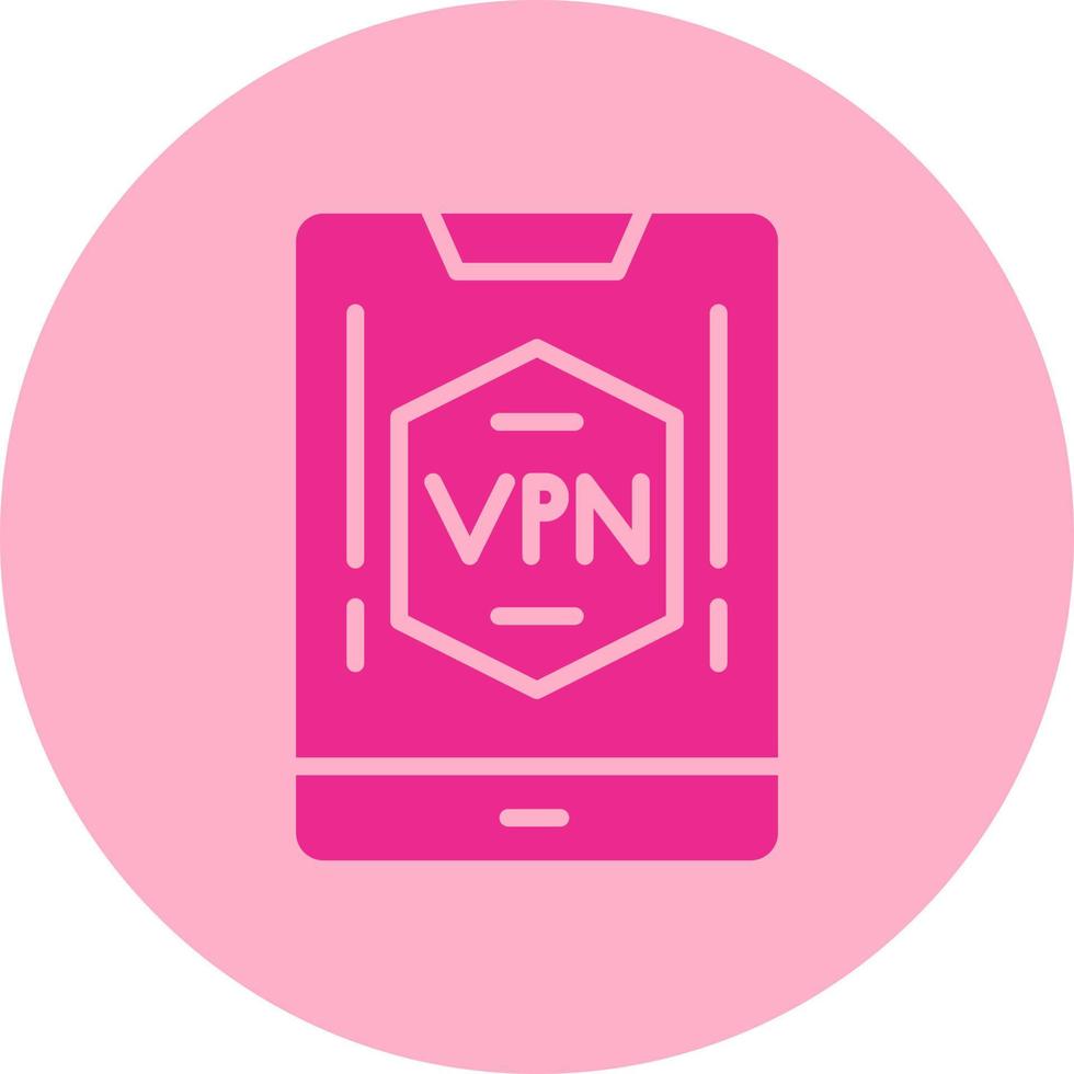 Mobile Vpn Vector Icon