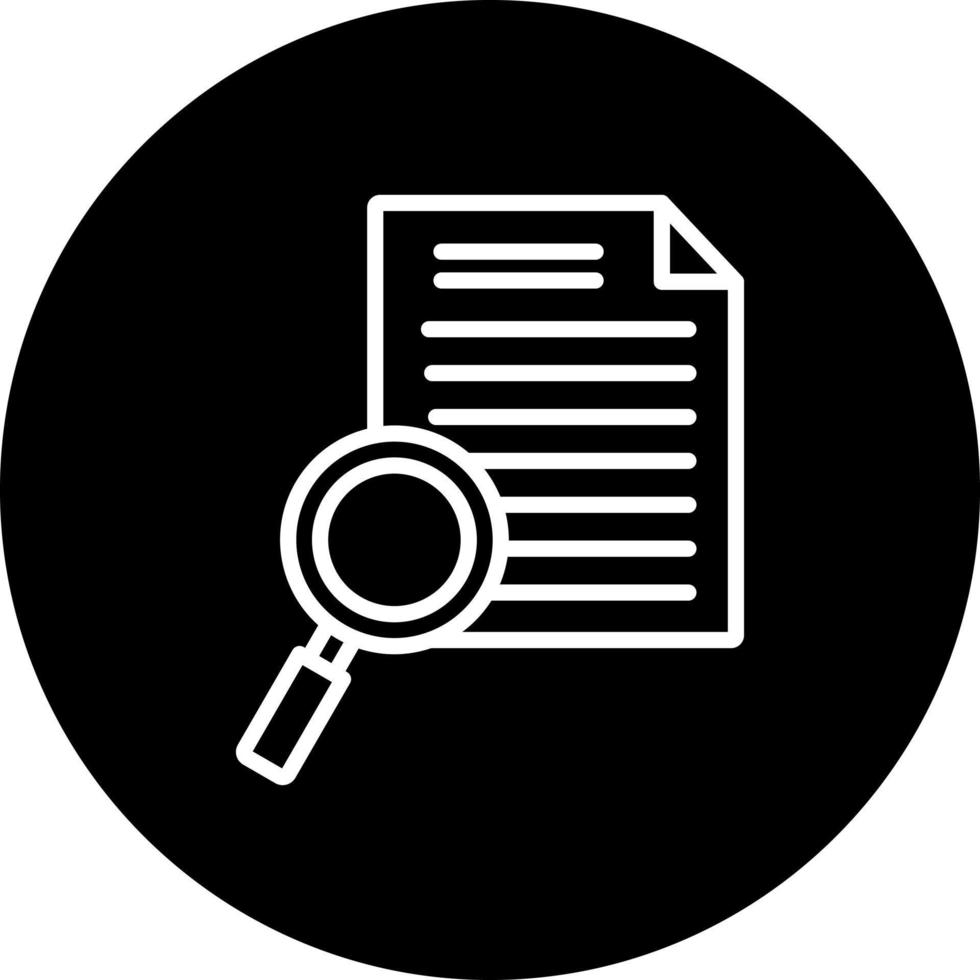 Finding Vector Icon