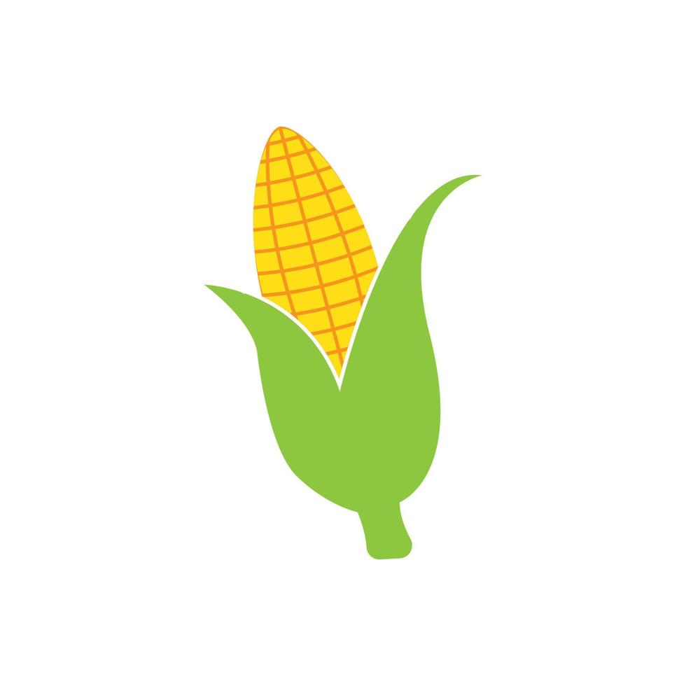 Corn icon vector illustration logo design