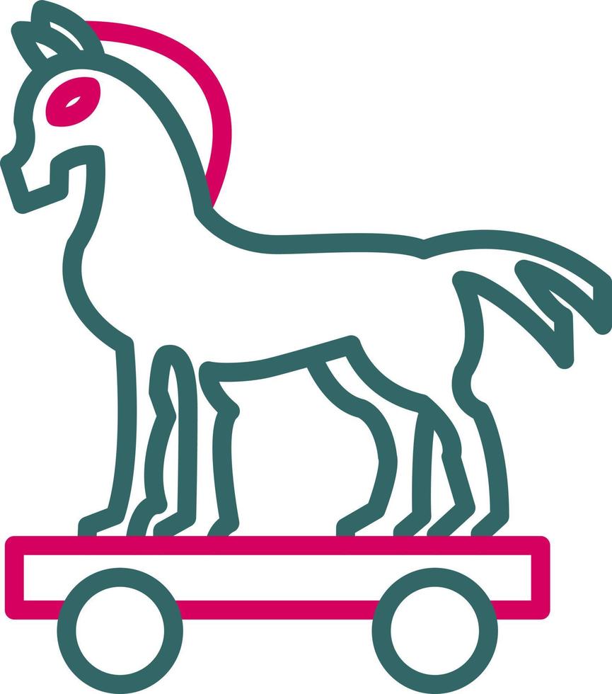 Trojan Horse Vector Icon