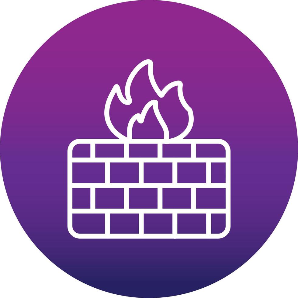 Firewall Vector Icon