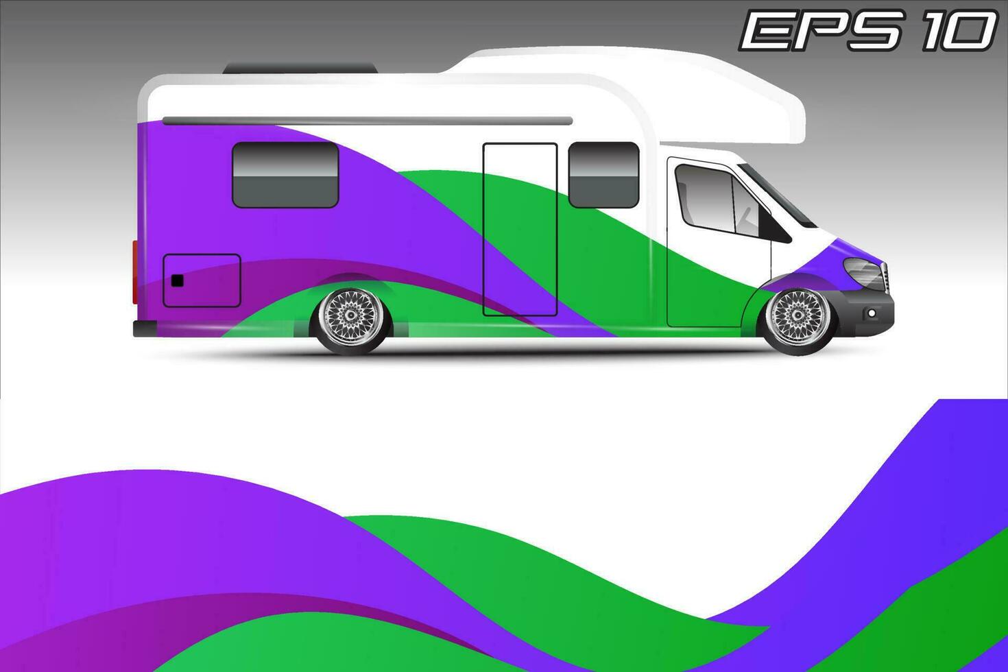 Livery background designs for camper car wraps and more vector