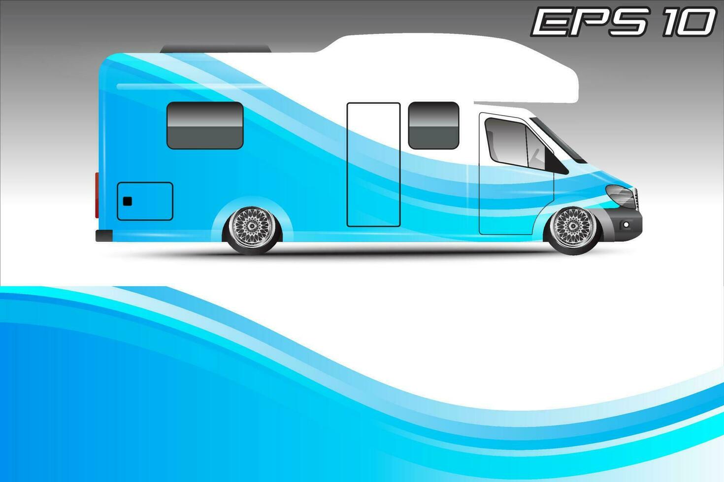 diseños de fondo de librea para envolturas de autocaravanas y más vector