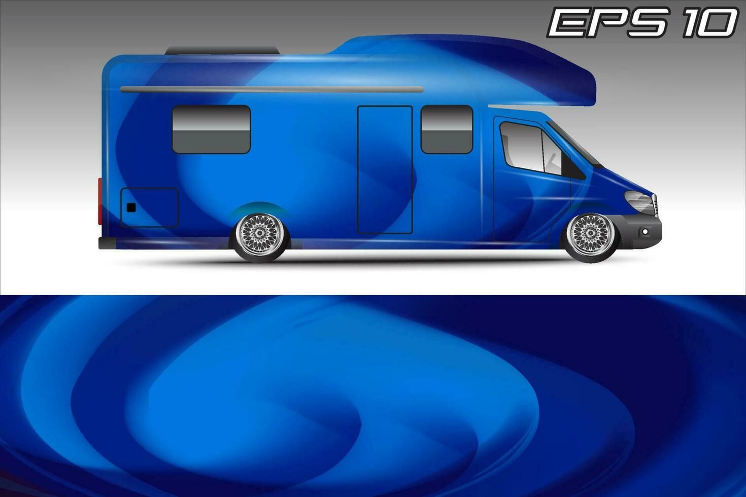 Livery background designs for camper car wraps and more vector