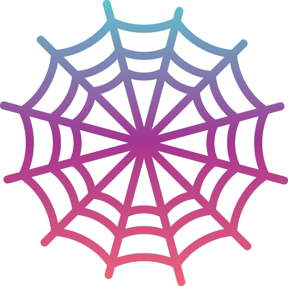 Spider Web Vector Icon