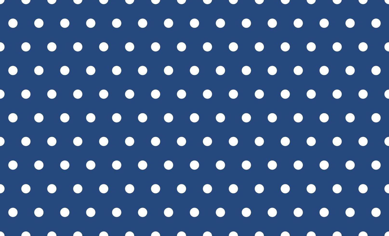 Blue and white polka dot pattern vector template