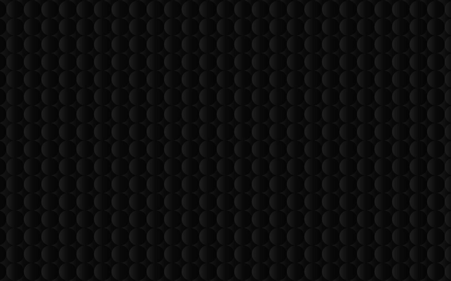 Seamless vector background with dark bubbles. Embossed padded circles and squares pattern.