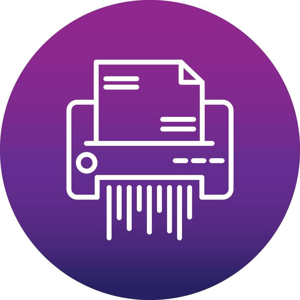 Shredder Vector Icon