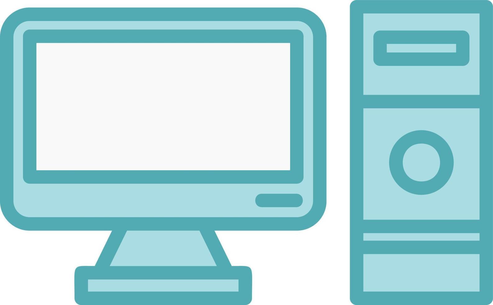 Computer Vector Icon