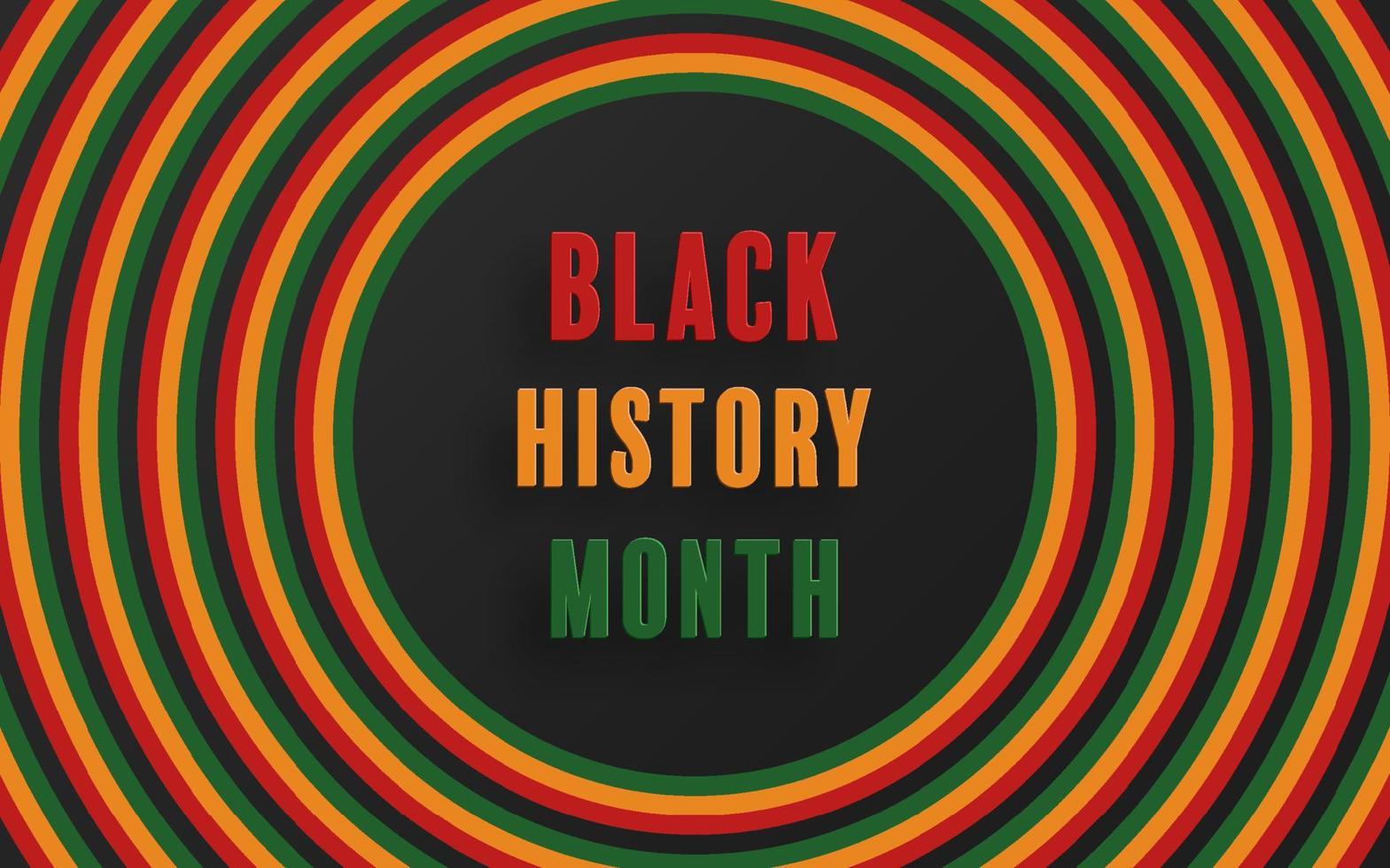 Black History Month 20013 vector