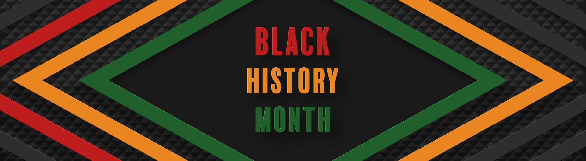 Black History Month 20025 vector