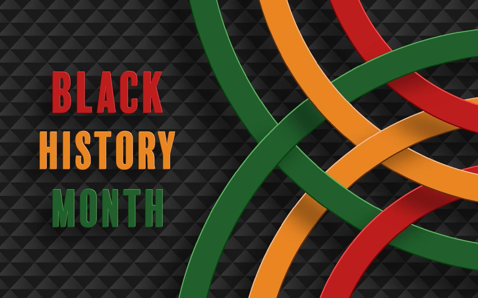 Black History Month 20019 vector