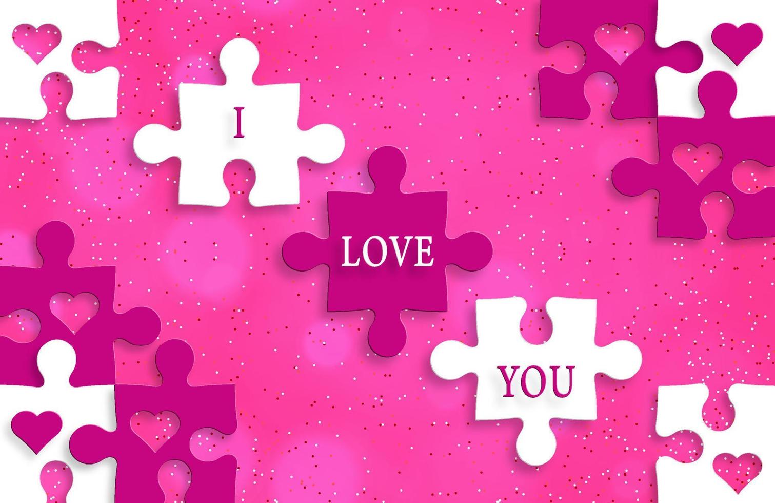Happy valentine day invitation card vector