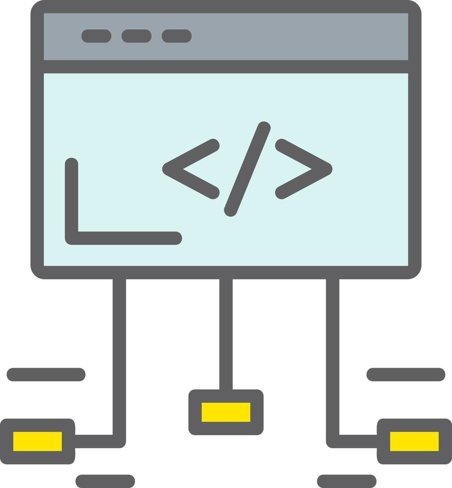Frame Work Vector Icon