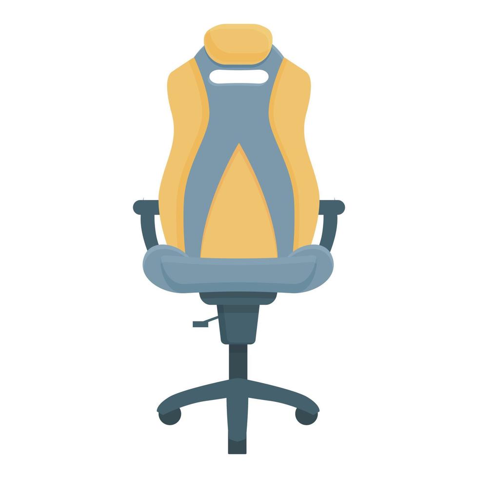 vector de dibujos animados de icono de silla. asiento de juego