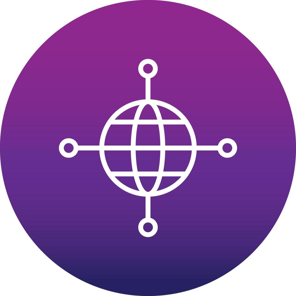 Global Infrastructure Vector Icon