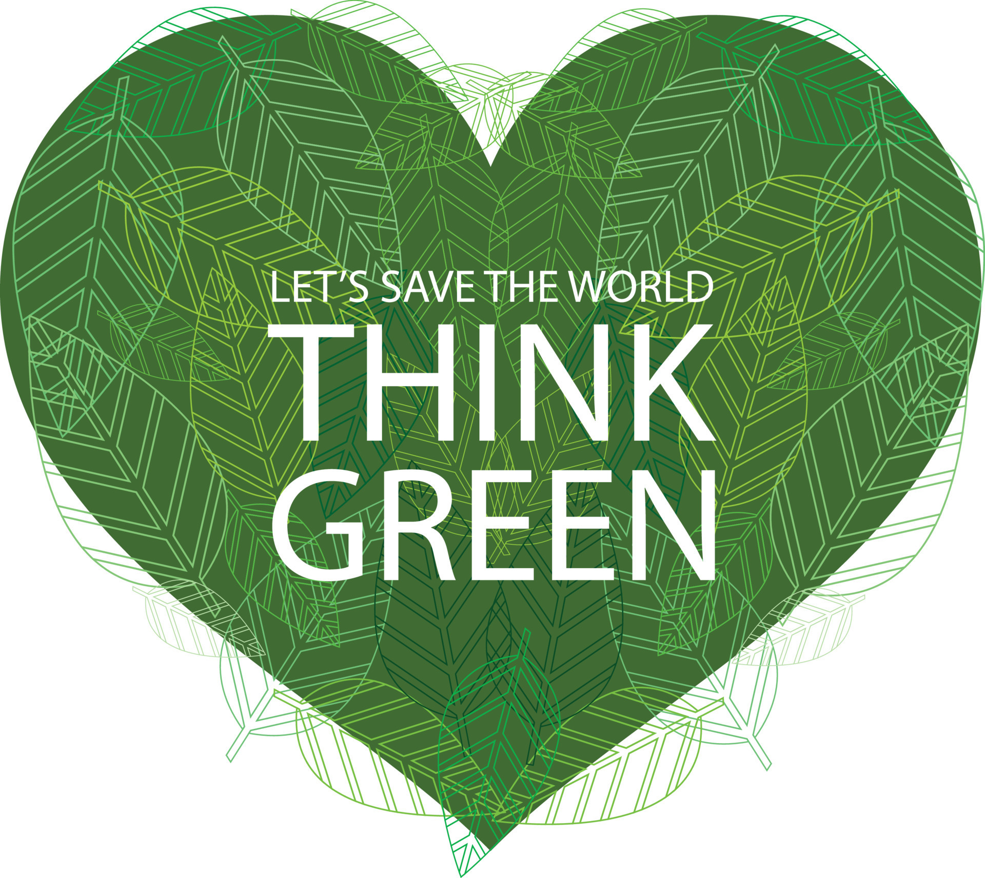 Let's save the world. Vector flat illustration environment. Protect