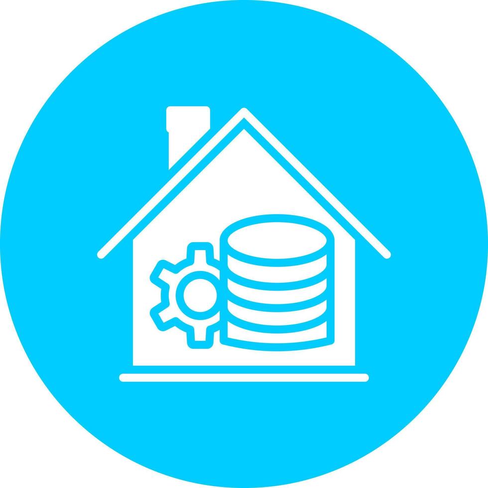 Data Warehouse Vector Icon