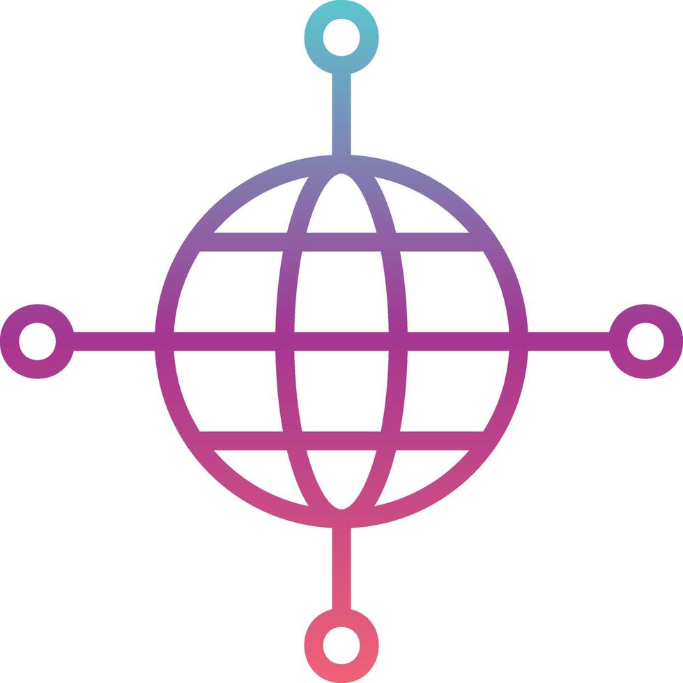 Global Infrastructure Vector Icon