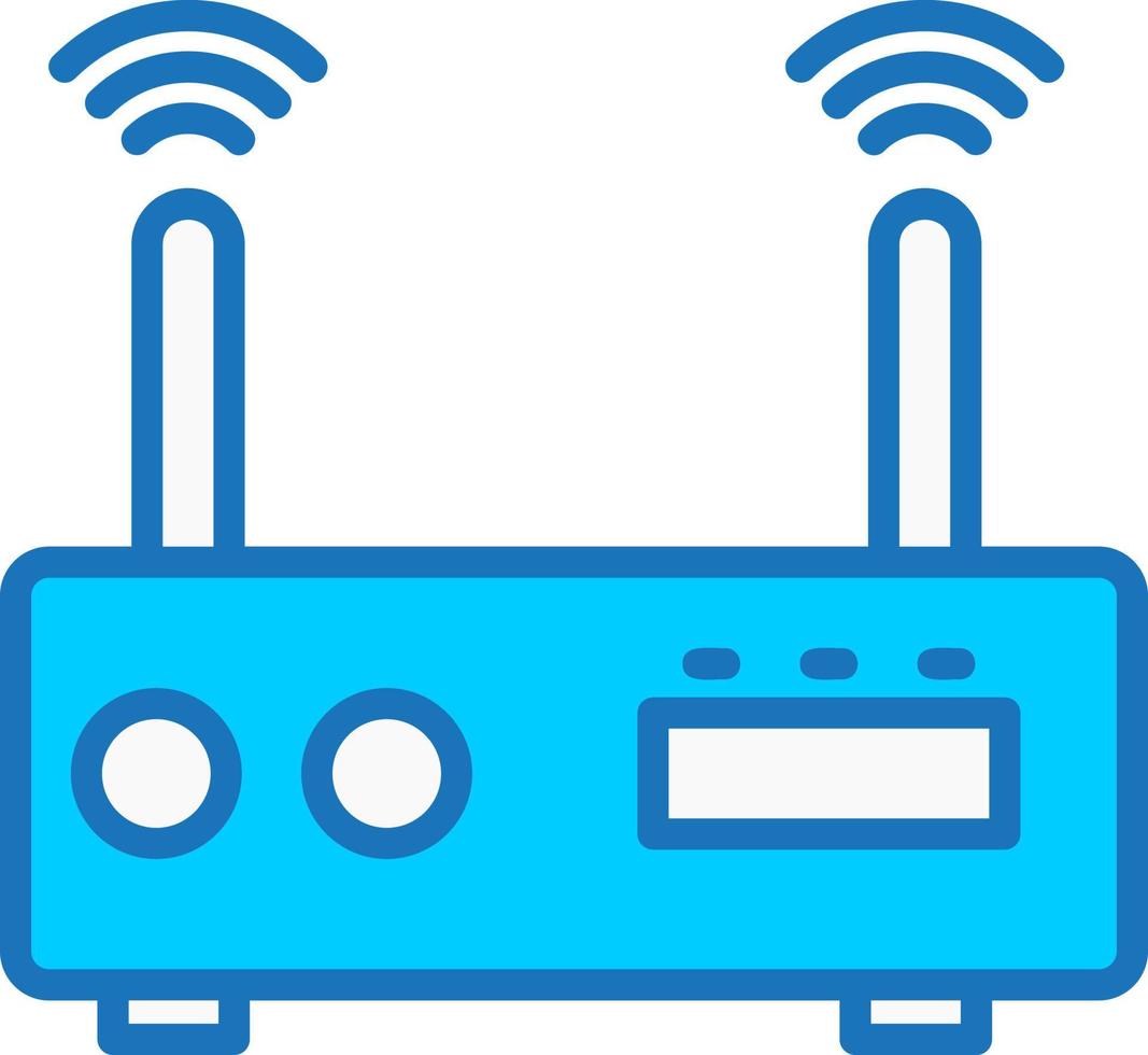 Wireless Router Vector Icon