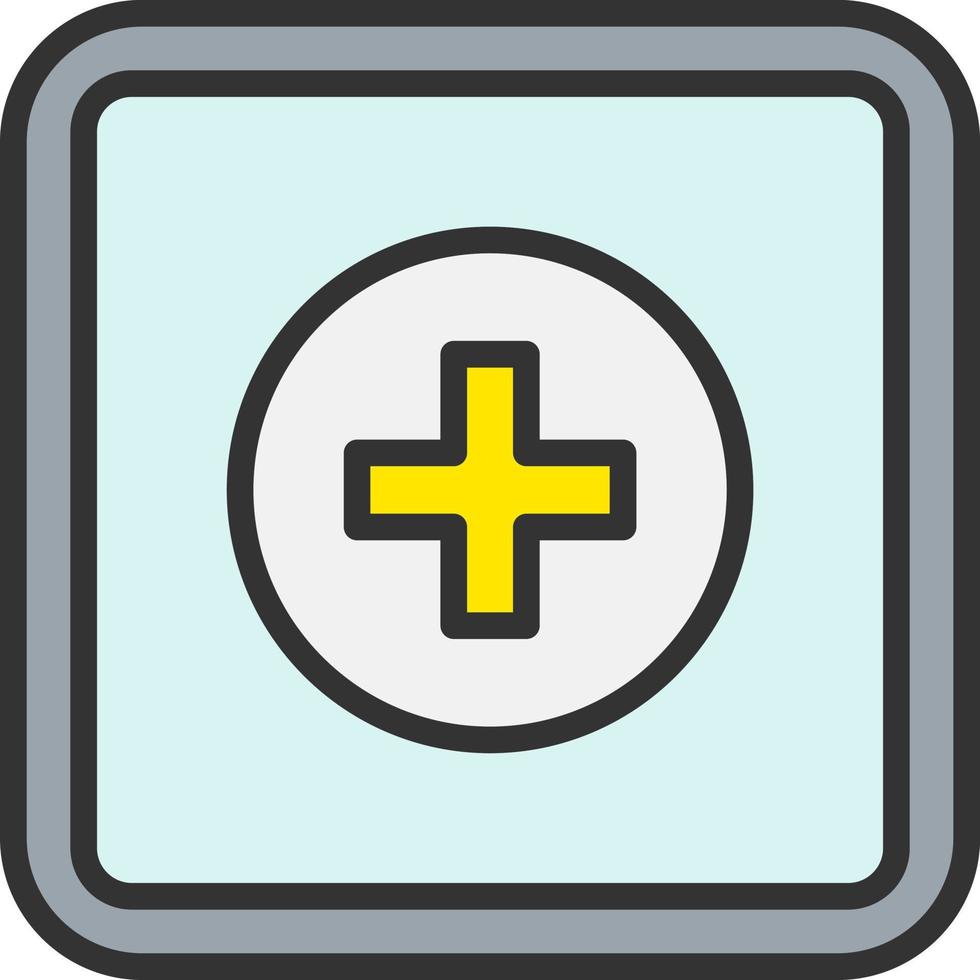 First Aid Symbol Vector Icon