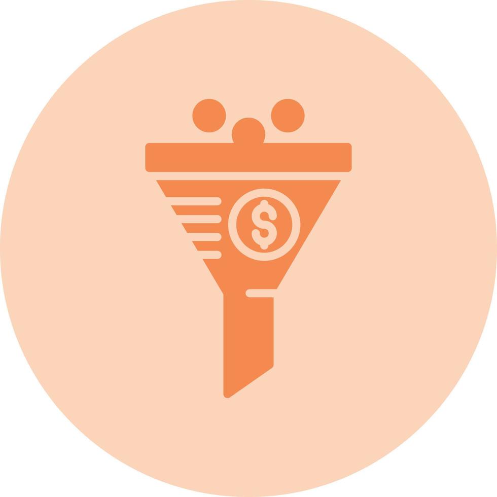 Sales Funnel Vector Icon