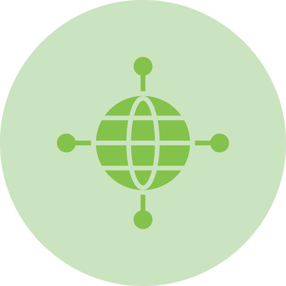 Global Infrastructure Vector Icon