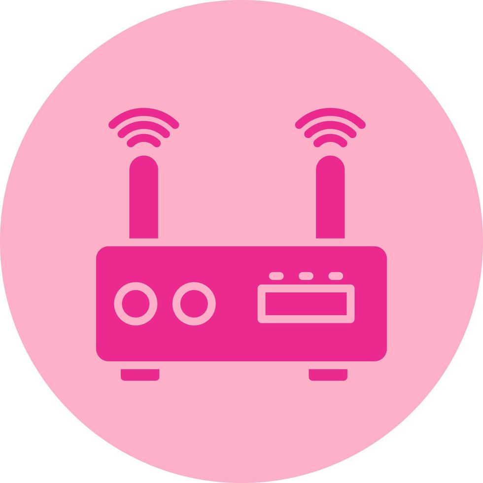 Wireless Router Vector Icon