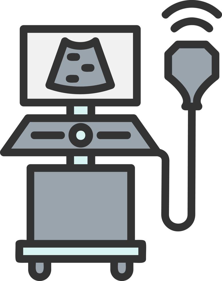 Ultrasound Vector Icon