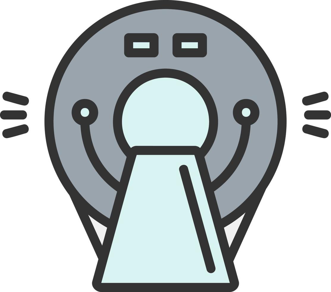CT Scan Vector Icon