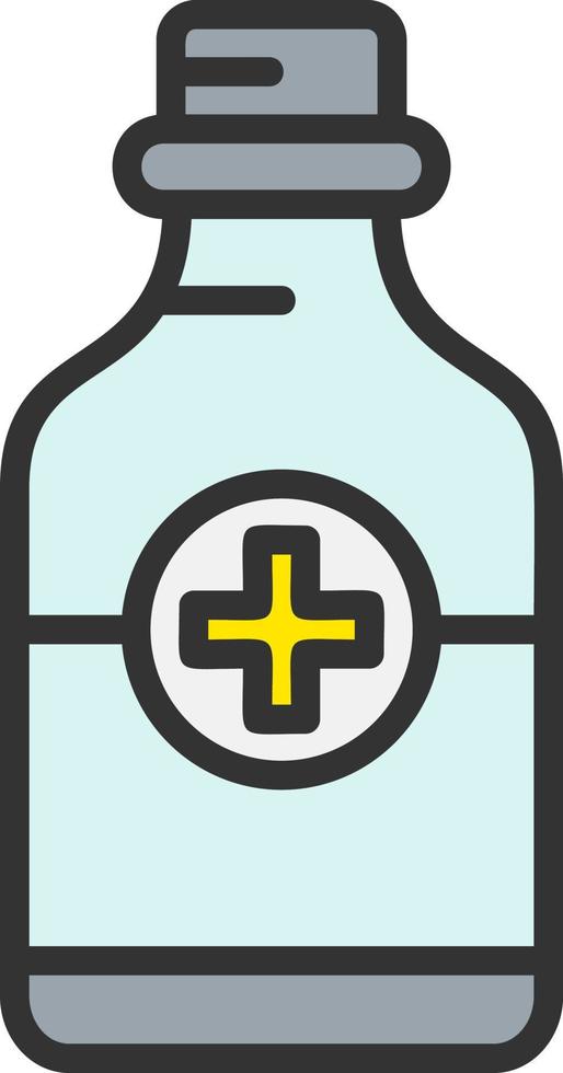 Cough Syrup Vector Icon