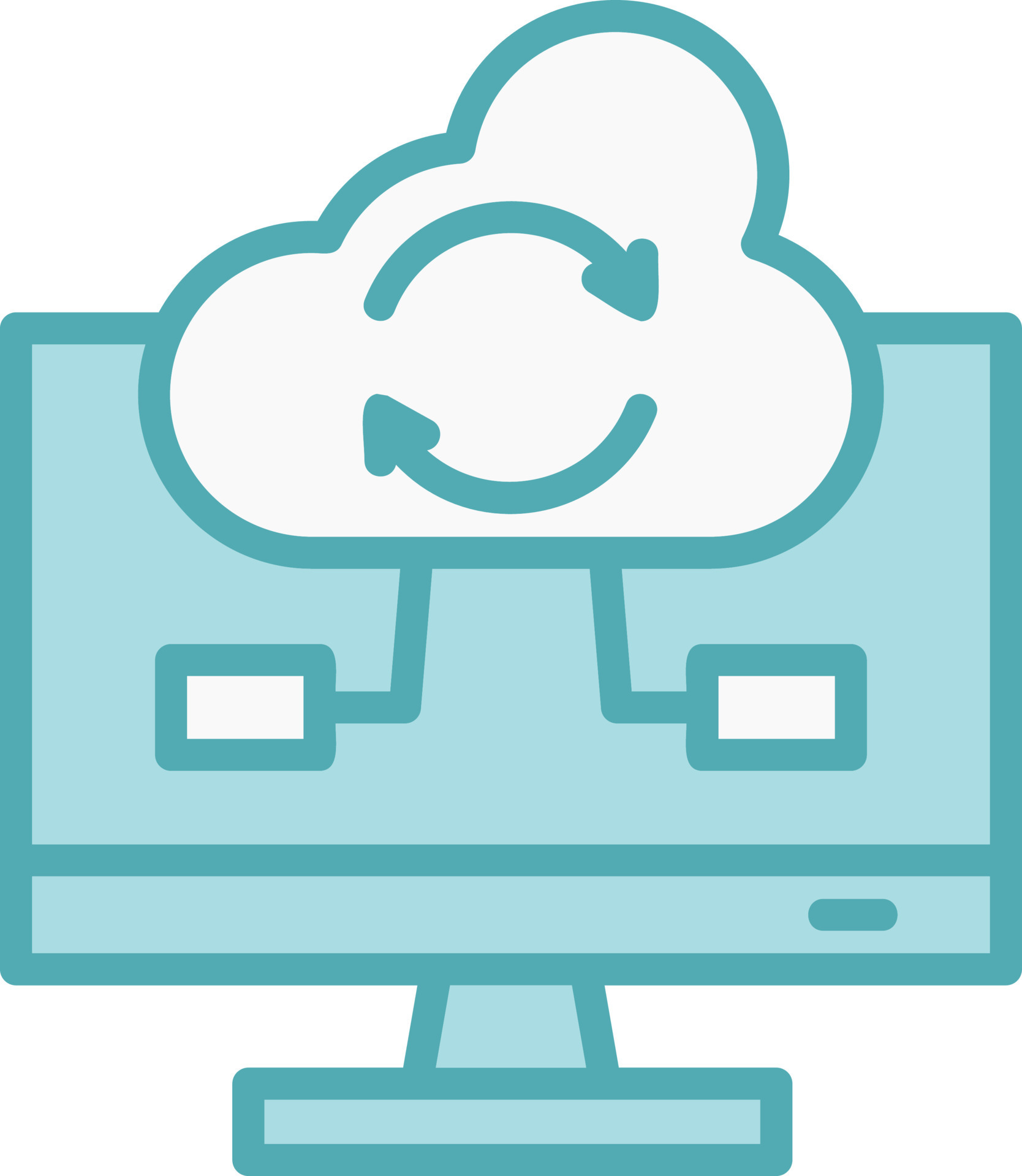 Synchronization Vector Icon 16822478 Vector Art at Vecteezy